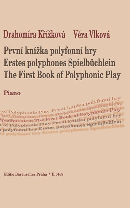 První knížka polyfonní hry Piano