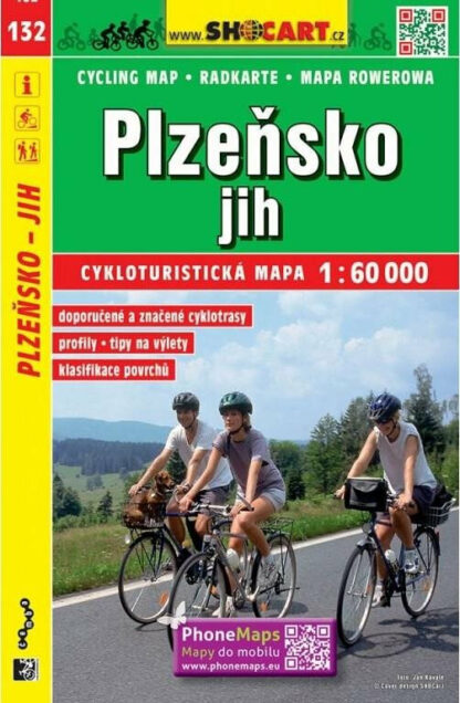 Plzensko jih 1:60T - cyklomapa