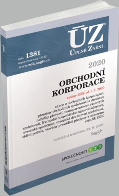 ÚZ 1400 Obchodní korporace