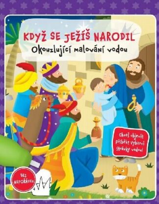 Když se narodil Ježíš – okouzlující malování vodou