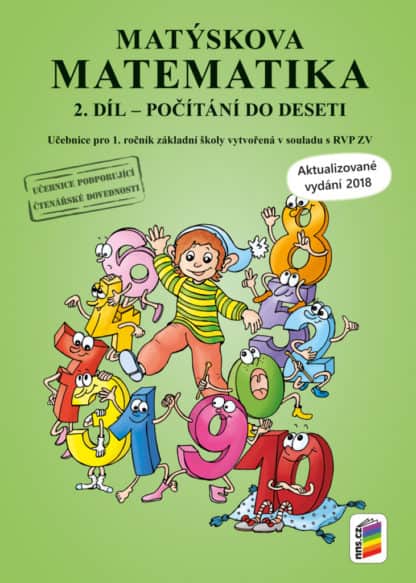 Matýskova matematika, 2. díl - počítání do 10 - aktualizované vydání 2018-2019