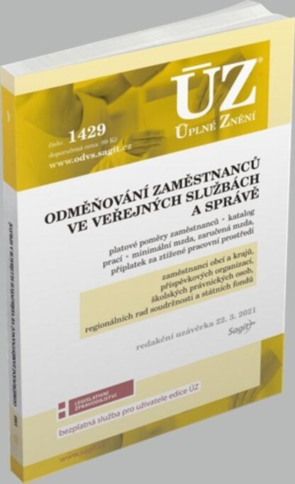 ÚZ 1430 Odměňování státních zaměstnanců