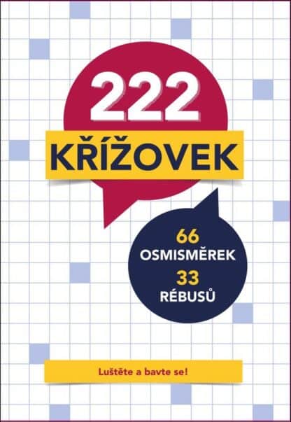 222 křížovek - 66 osmisměrek, 33 rébusů