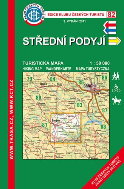 Střední Podyjí 1:50 000
