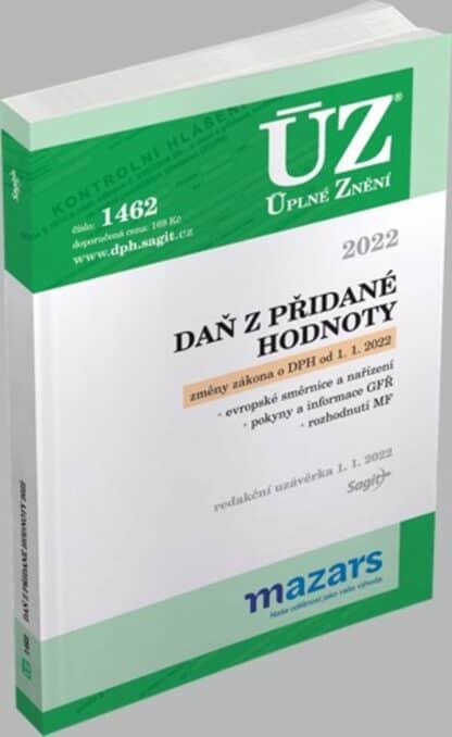ÚZ 1462 Daň z přidané hodnoty, 2022