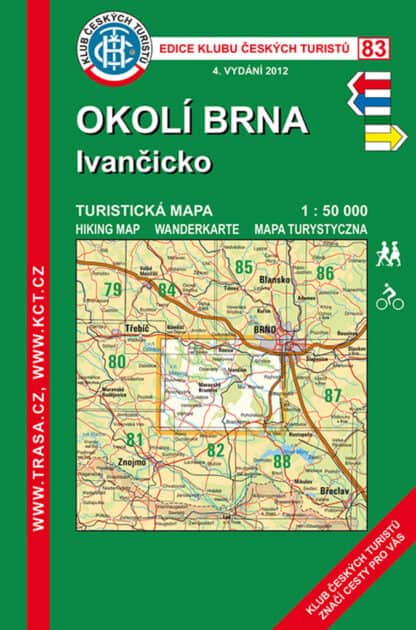 Okolí Brna, Ivančicko 1:50 000