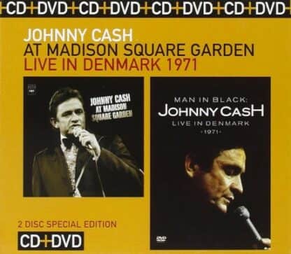 Johnny Cash - At Madison Square Garden  Man In Black: Live In Denmark 1971 - CD+DVD