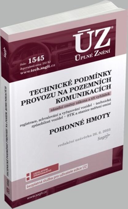 ÚZ 1545 Technické podmínky provozu na pozemních komunikacích, Pohonné hmoty
