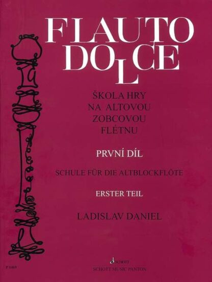 Škola hry na altovou zobcovou flétnu 1. díl
