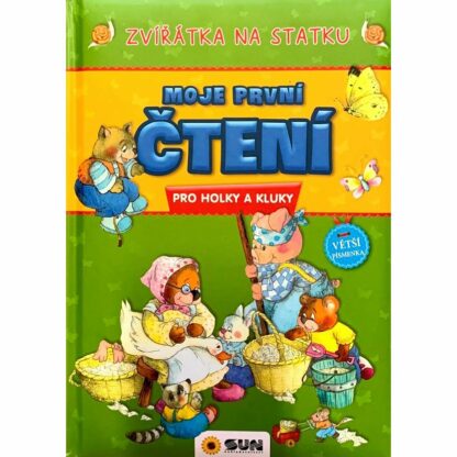 Zvířátka na statku - Moje první čtení pro holky a kluky