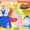 Princezna Julie - vystřihovánky - Image 2
