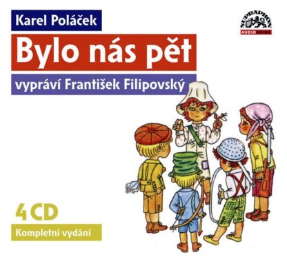 Poláček K. - Bylo nás pět 4CD (vypráví František Filipovský)