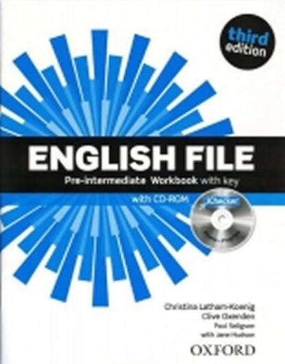 English File Pre-intermediate Workbook with Answer Key and iChecker (3rd)