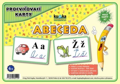 Procvičovací karty - abeceda
