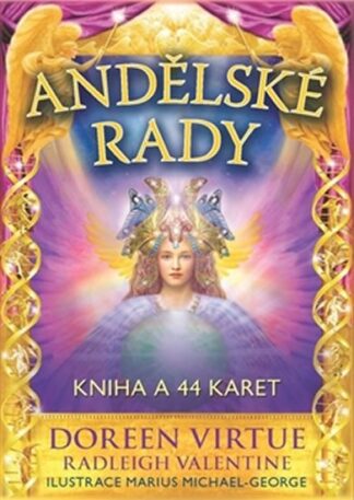 Andělské rady - Kniha a 44 karet