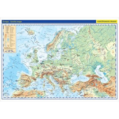 Evropa - školní nástěnná politická mapa 1:5mil./136x96 cm