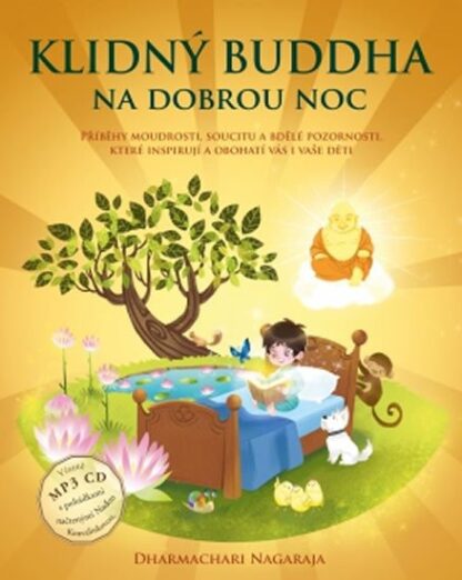 Klidný Buddha na dobrou noc + CDmp3 (Čte Naďa Konvalinková)