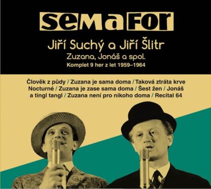 Semafor Suchý Šlitr: Komplet 9 her z let 1959-1964 15 CD