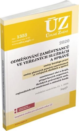 ÚZ 1353 Odměňování zaměstnanců ve veřejných službách a správě