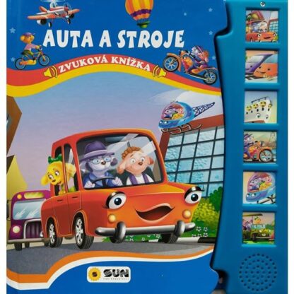 Auta a stroje - Zvuková knížka