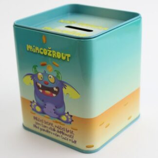 Pokladnička Mincožrout - Plechové pokladničky
