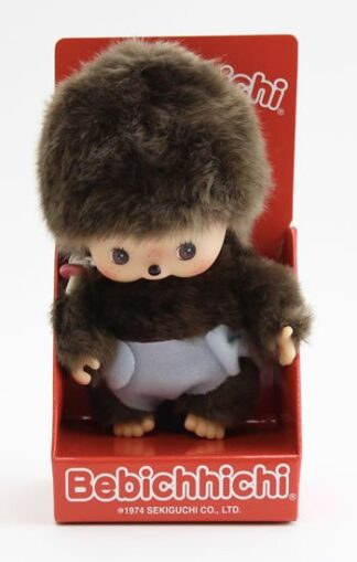 Monchhichi 15cm - kluk modré kalhotky (Mončiči)