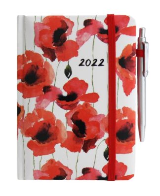 Diář 2022: Vlčí máky/ SMART - Designové diáře 2022