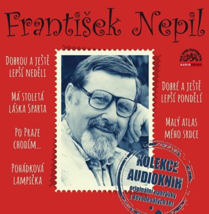 Kolekce audioknih originální nahrávky z devadesátých let - CDmp3