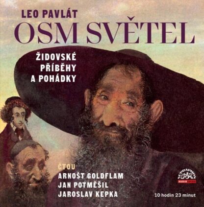 Osm světel - Židovské příběhy a pohádky - 2 CDmp3 (Čtou Arnošt Goldflam, Jan Potměšil, Jaroslav Kepka)