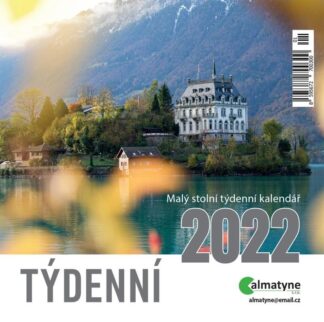 Kalendář 2022 - Týdenní, malý stolní týdenní, 143 x 140 mm