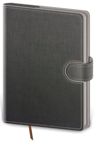 Diář 2022 Flip - šedo/šedý, denní, B6