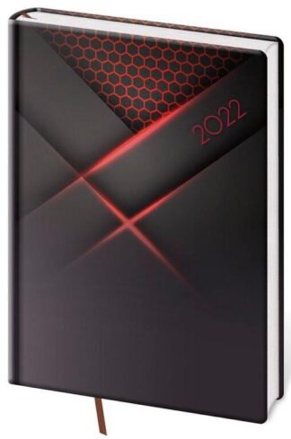 Diář 2022 Vario - Black design, týdenní, A5
