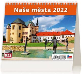 Kalendář stolní 2022 - MiniMax Naše města