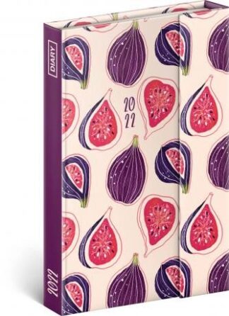 Diář 2022: Fíky - týdenní, magnetický, 11 x 16 cm