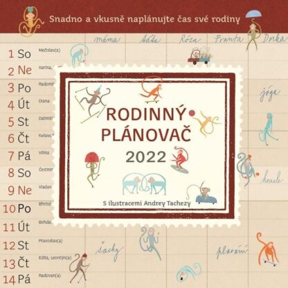 Rodinný plánovač 2022