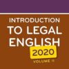 Introduction to Legal English (2020) Volume II - Image 2