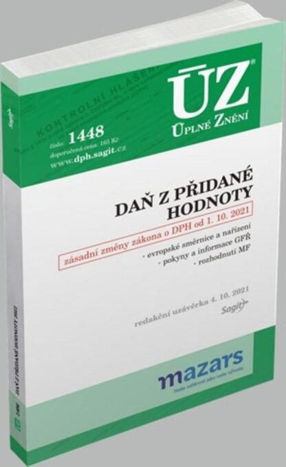 ÚZ 1448 Daň z přidané hodnoty