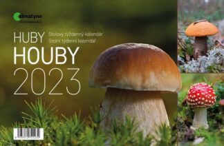 Kalendář 2023 Houby, stolní, týdenní, 214 x 140 mm