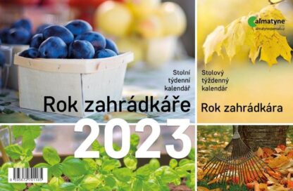 Kalendář 2023 Rok zahrádkáře, stolní, týdenní, 214 x 140 mm