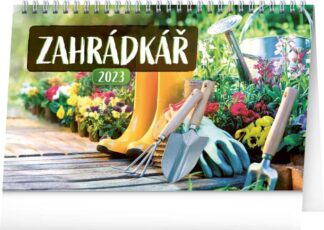 Kalendář 2023 stolní: Zahrádkář, 23,1 × 14,5 cm