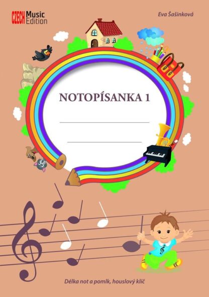 Notopísanka 1 - Délka not a pomlk, houslový klíč