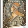 Spirálový blok Alfons Mucha - Zodiac, linkovaný - Image 2