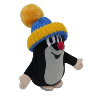 Krtek 20cm kulich žluto – modrý