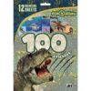 Dinosauři - 100 samolepek s omalovánkovými listy - Image 2