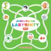 Jednoduché labyrinty - zelený sešit / zošit + samolepka - Image 2