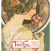 Kalendář 2025 nástěnný: Alfons Mucha, 33 × 46 cm - Image 2