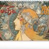 Kalendář 2025 stolní: Alfons Mucha, 23,1 × 14,5 cm - Image 2
