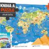 Kniha a puzzle Atlas světa - Image 2