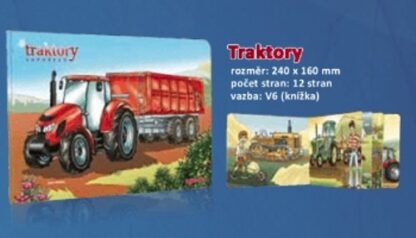 Traktory - leporelo - 240x160