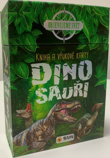 Dinosauři - Objevujeme svět (Dárkový box - kniha + výukové karty)